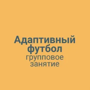 Адаптивный футбол групповая тренировка